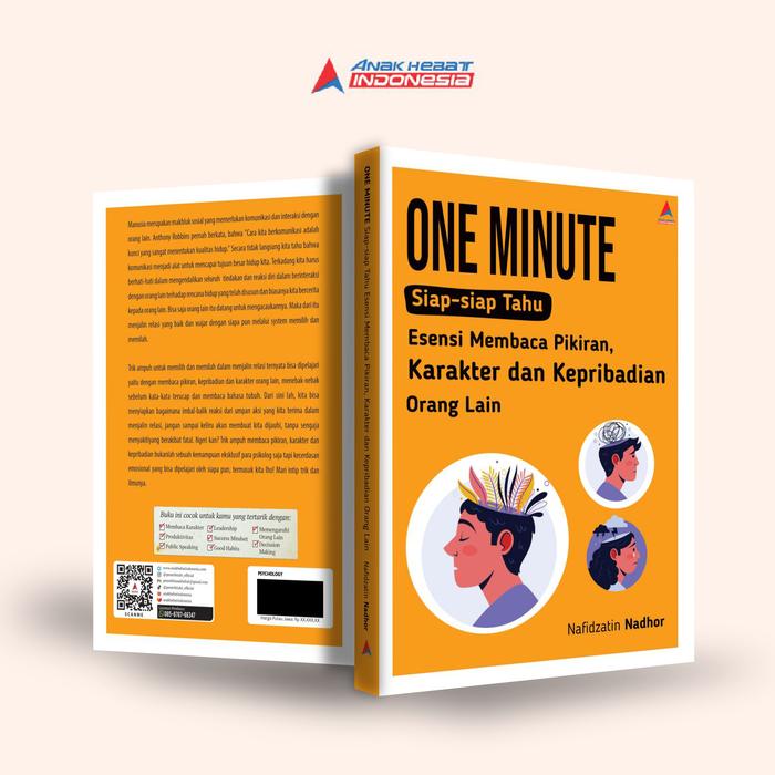 One Minute Siap-siap Tahu Esensi Membaca Pikiran, Karakter dan Kepribadian Orang Lain
