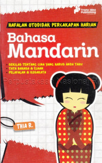 Hafalan otodidak percakapan harian bahasa Mandarin