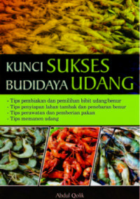 Kunci sukses budidaya udang